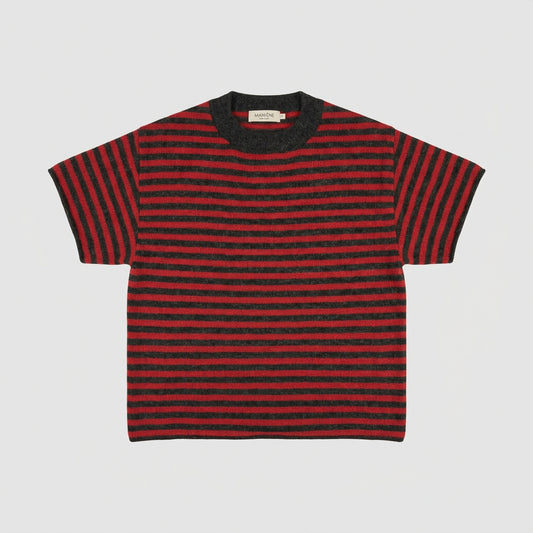 SAMPLE Boyfriend Tee in Stripe